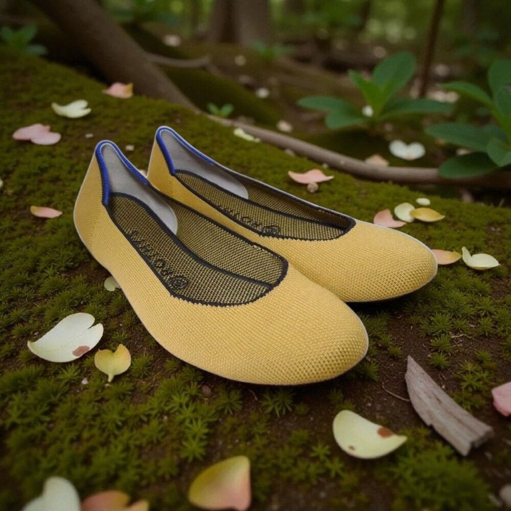 ROTHY’S Chai The Square Flats Limited Edition Retired 9